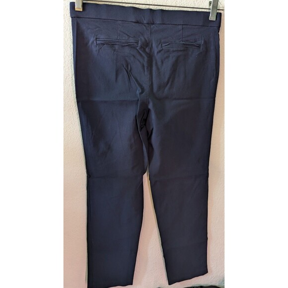 NYCC WOMEN Size 6 (29x25) STRETCH PULL ON PANTS STRAIGHT LEG SIZE Blue (883m) - Picture 2 of 3